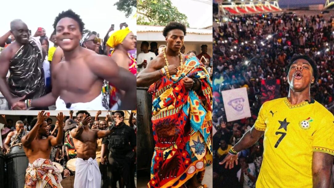 IShowSpeed Tells A Fan He And His Guard Are Ghanaians, Mentions His Ghanaian Name IShowSpeed Tells A Fan He And His Guard Are Ghanaians, Mentions His Ghanaian Name