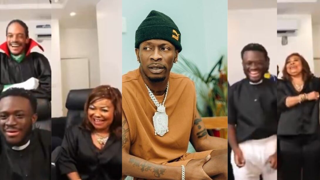 Shatta Wale Appreciates Agradaa For Choosing "Bandana From Ghana" On Kweku Addo's Stream Shatta Wale Appreciates Agradaa For Choosing "Bandana From Ghana" On Kweku Addo's Stream