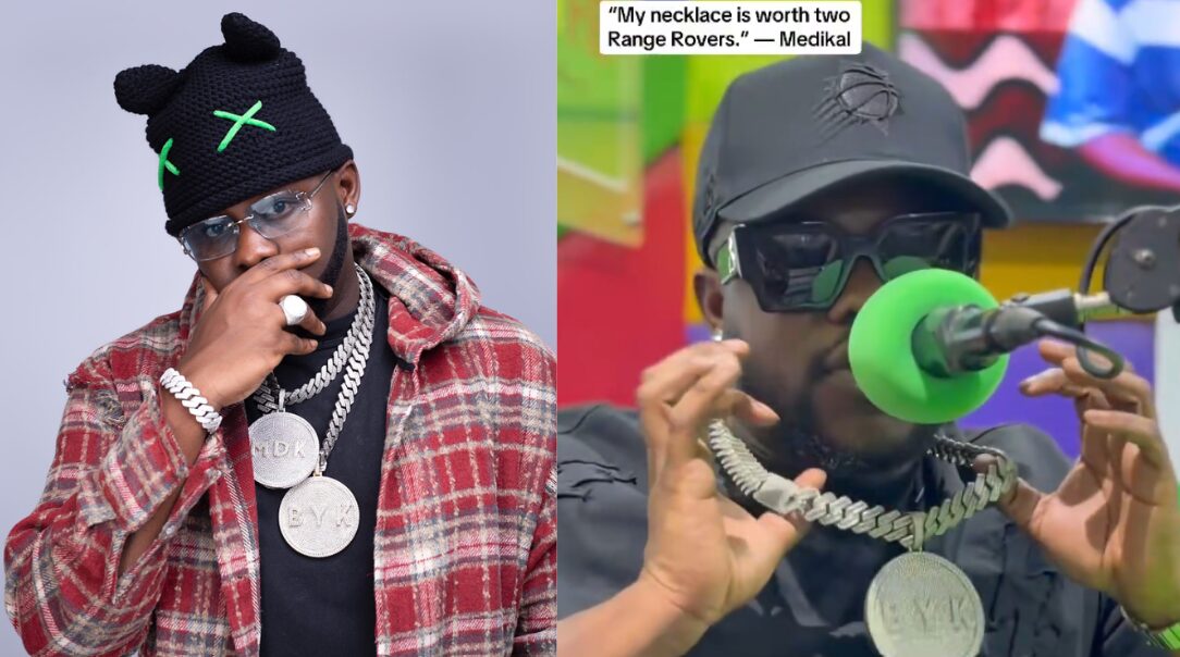 Medikal Boldly Claims His Chain Is Worth 2 Range Rovers